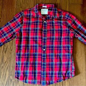 Abercrombie & Fitch plaid long sleeve